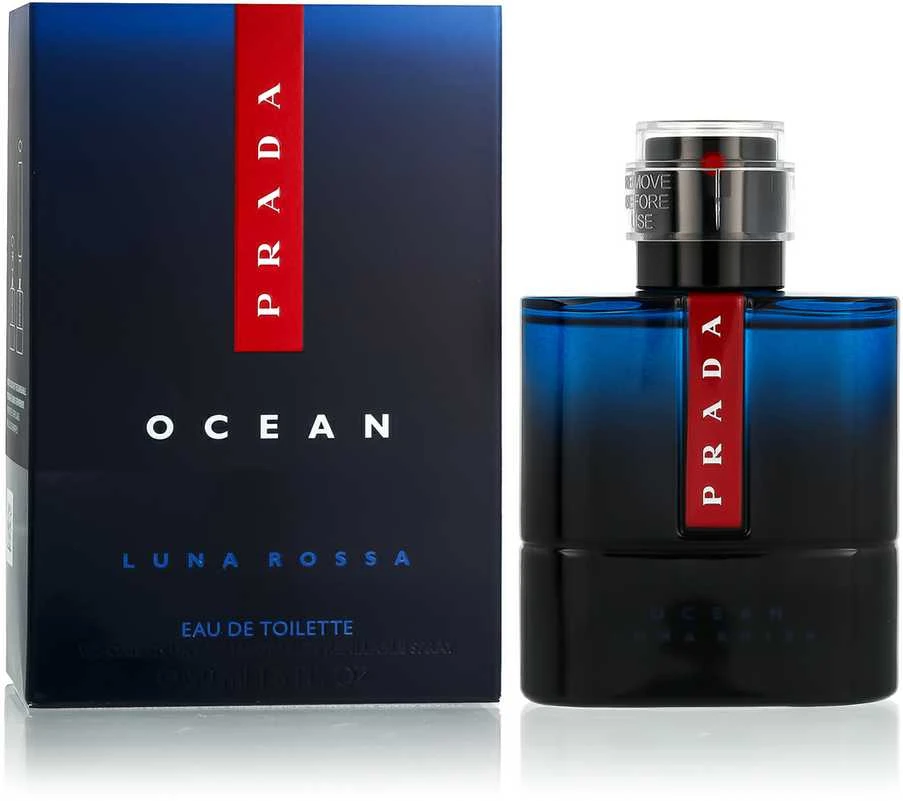 Prada Luna Rossa Ocean Pour Homme EDT tualetinis vanduo vyrams, 50 ml