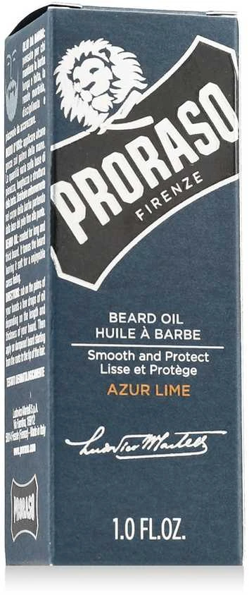 Proraso Barzdos aliejus Azur & Lime, 30 ml