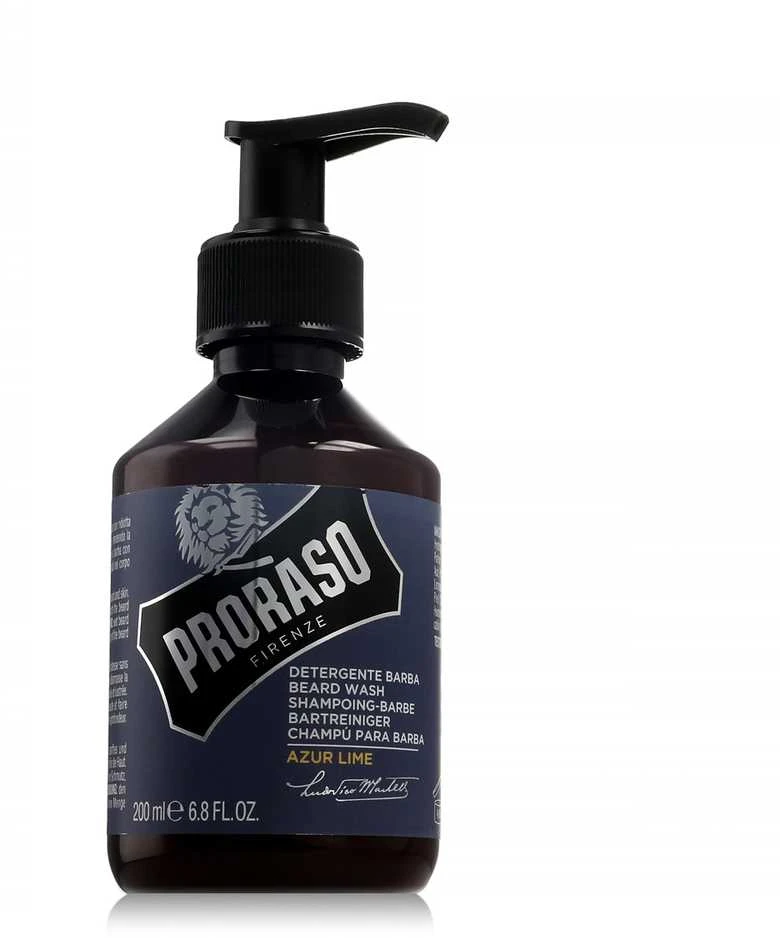 Proraso Barzdos šampūnas Azur & Lime, 200 ml