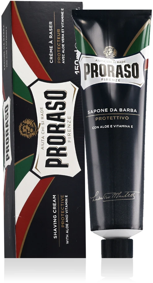 Proraso Blue Line Skutimosi muilas tūbelėje - Protective. 150 ml