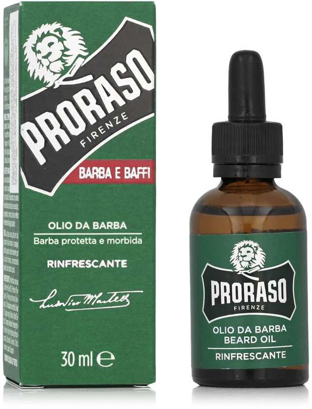 Proraso Refreshing Beard Oil - Gaivinamasis barzdos aliejus, 30 ml