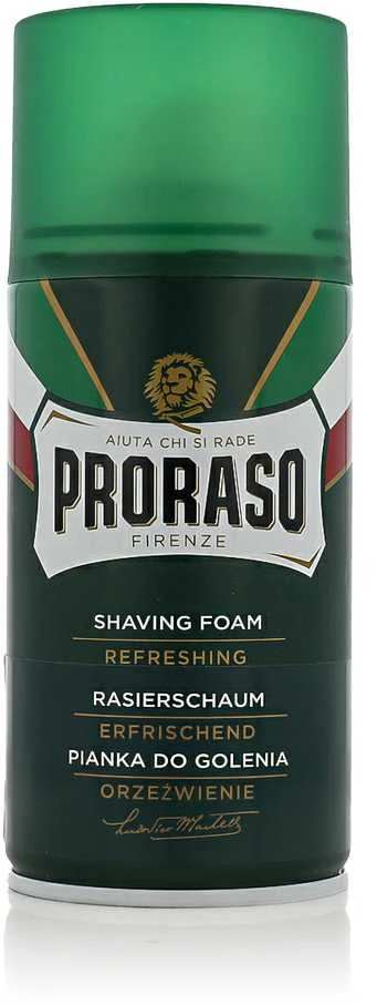 Proraso Green Line Shaving Foam Gaivinančios skutimosi putos, 300 ml