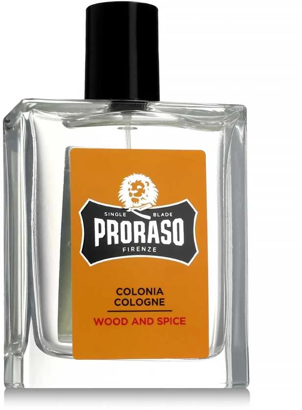 Proraso Wood & Spice Eau De Cologne Odekolonas, 100 ml