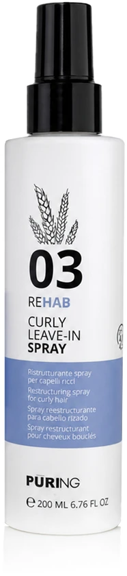 Purling PURING 03 Rehab Skirtas garbanotiems plaukams Leave-In Purškiklis 200ml