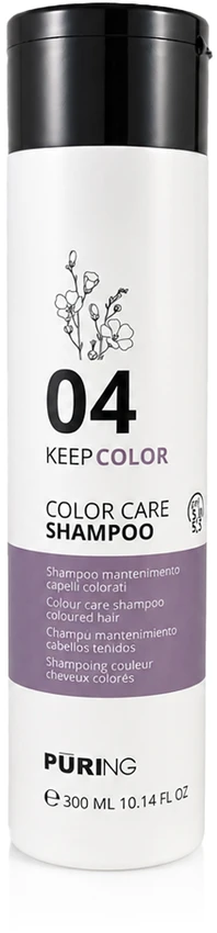 Purling PURING 04 KeepColor dažytų plaukų šampūnas 300ml