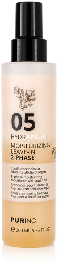 Purity PURING 05 Hydrargan drėkinamasis nenuplaunamas 2 fazių kremas 200 ml