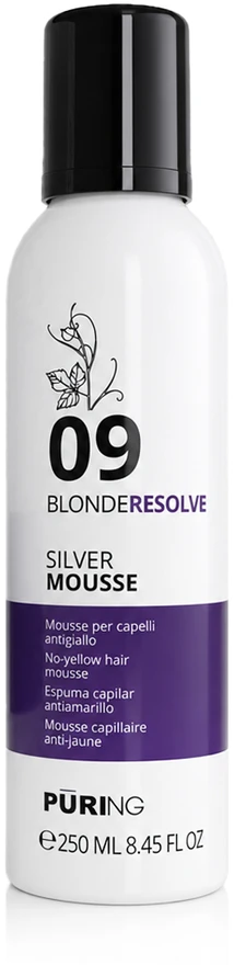 Purling PURING 09 BlondeResolve Sidabrinis Mousse 250ml