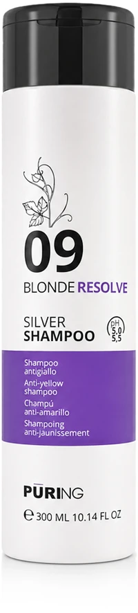 Purling PURING 09 BlondeResolve Sidabrinis Šampūnas 300ml