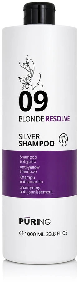 Purling PURING 09 BlondeResolve Sidabrinis Šampūnas 1000ml