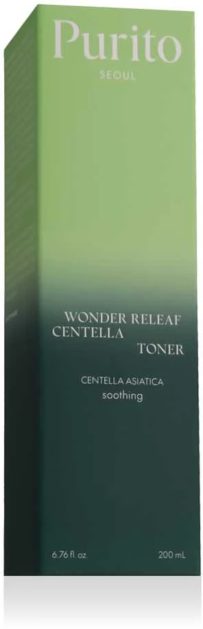 PURITO CENTELLA Žalias LEVEL CALMING veido tonikas, 200 ml