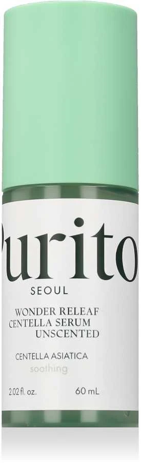 Purito Wonder Releaf Centella Serum Unscented raminamasis veido serumas, 60 ml
