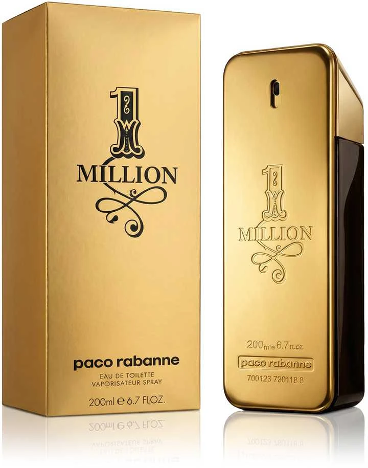 Kvepalai vyrams Paco Rabanne 1 Million EDT, 200 ml