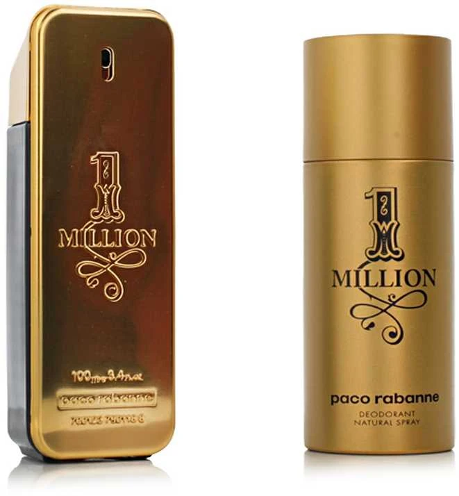 Paco Rabanne Set 1 Million EDT, 100 ml Desodorante, 150 ml·