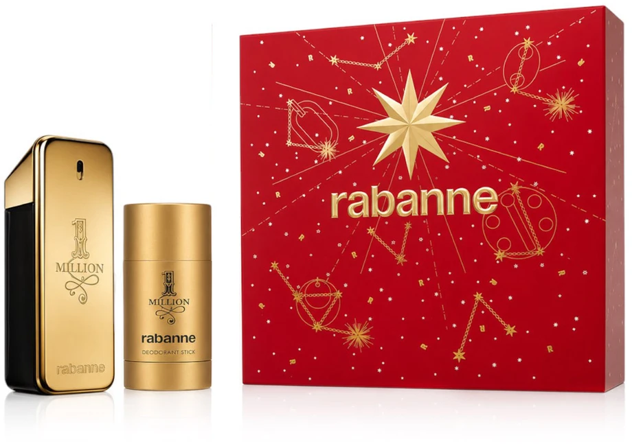 Paco Rabanne 1 Million EDT rinkinys vyrams (EDT 100 ml + Deostick 75 ml)