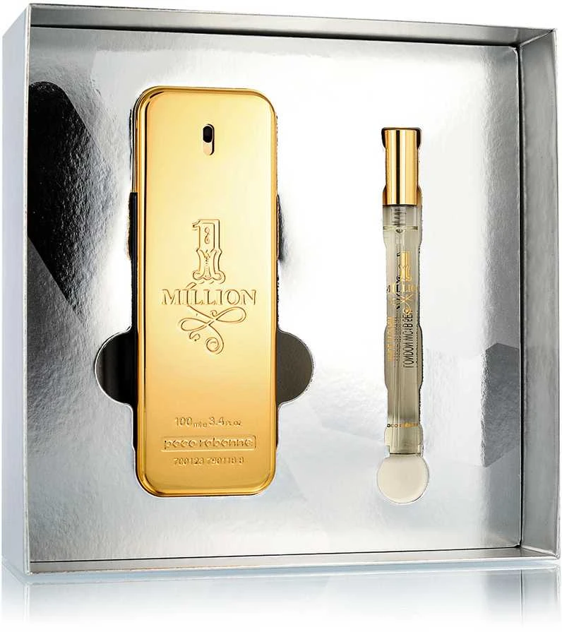 Paco Rabanne 1 Million rinkinys vyrams (100 ml. EDT + 10 ml. EDT)