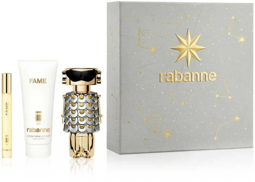 Paco Rabanne Rabanne Fame Eau De Perfume Purškiklis, 80 ml Set 3 Pieces