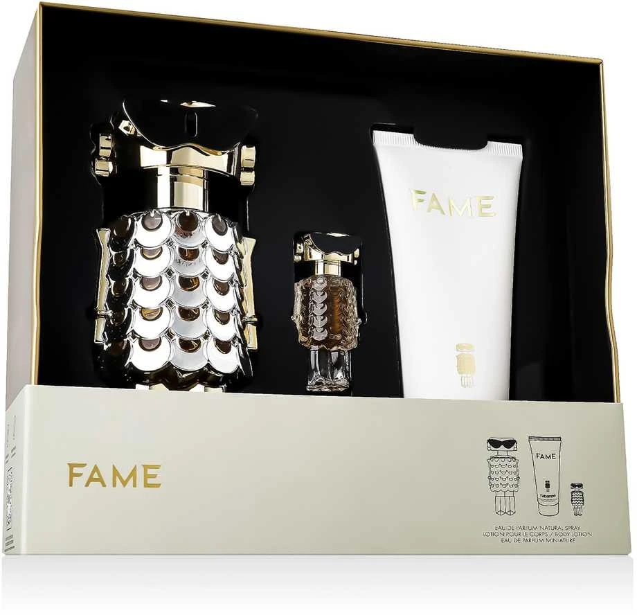 Paco Rabanne Fame Eau De Perfume Purškiklis, 80 ml Set 3 Pieces
