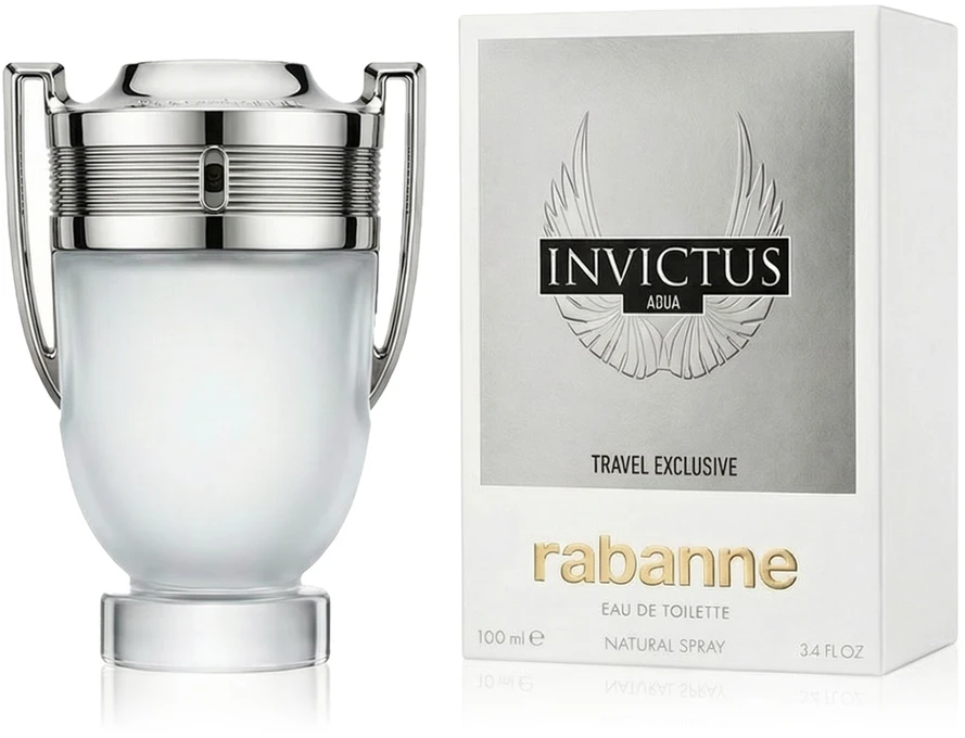Paco Rabanne Invictus Aqua EDT tualetinis vanduo vyrams, 100 ml