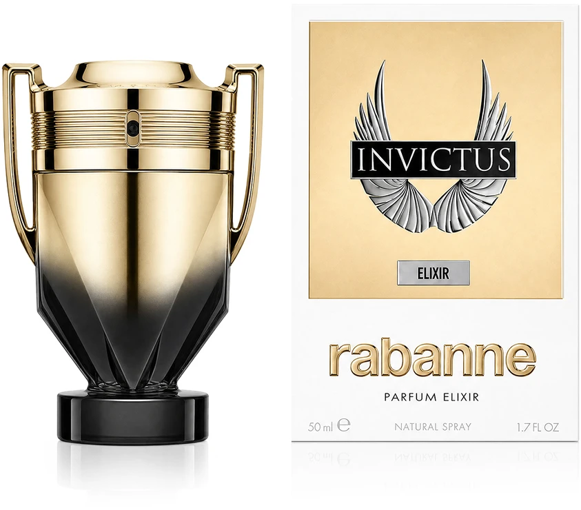 Paco Rabanne Invictus Eliksyras Parfum Eliksyras PP kvepalai vyrams, 50 ml