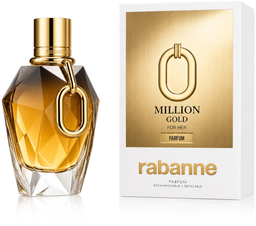 Paco Rabanne Rabanne Million Gold For Her Parfum Papildomas PP pildomi kvepalai moterims, 90 ml
