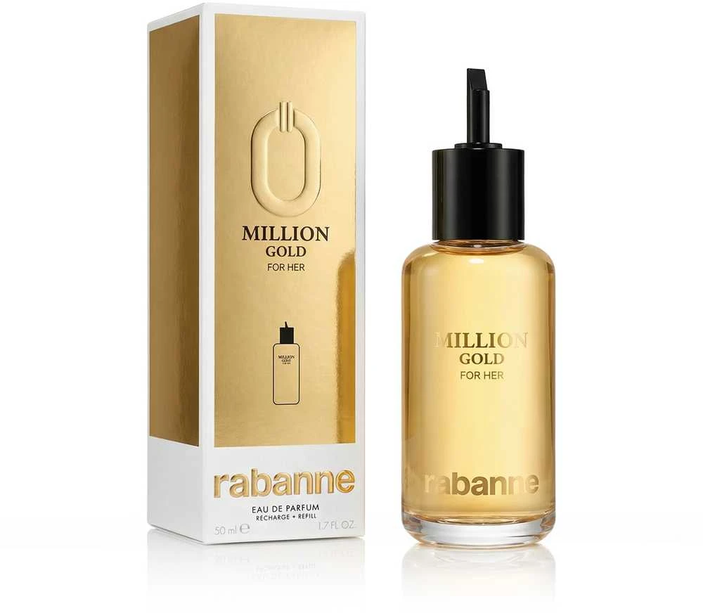 Paco Rabanne Rabanne Million Gold For Her Parfum Papildomas PP pildomi kvepalai moterims, 50 ml
