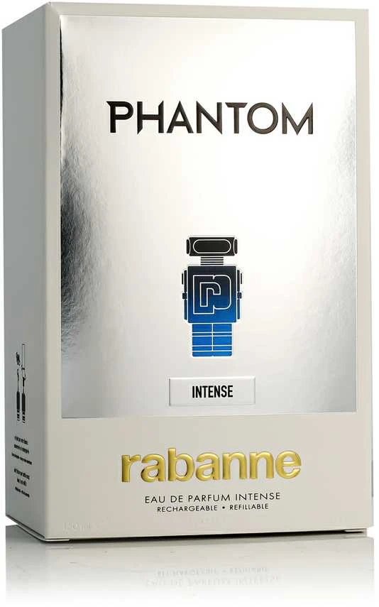 Paco Rabanne Phantom Intense EDP parfumuotas vanduo unisex Rechargeable, 150 ml