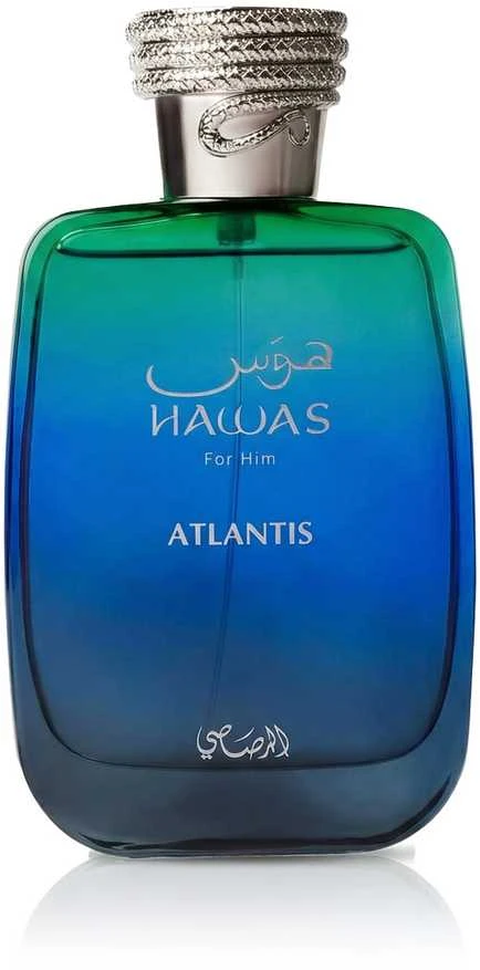 Rasasi Hawas Atlantis EDP parfumuotas vanduo vyrams, 100 ml