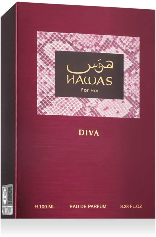Rasasi Hawas Diva EDP parfumuotas vanduo moterims, 100 ml