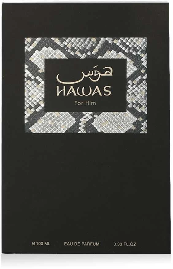 Kvepalai vyrams Rasasi Hawas EDP, 100 ml