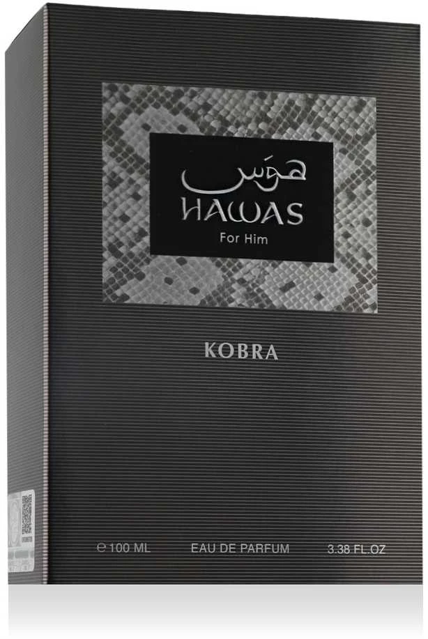 Rasasi Hawas Kobra EDP parfumuotas vanduo vyrams, 100 ml