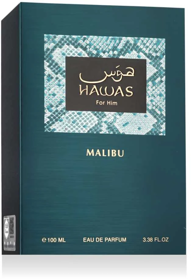 Rasasi Hawas Malibu EDP parfumuotas vanduo vyrams, 100 ml