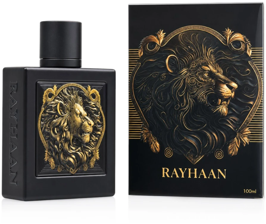 Rayhaan Lion EDP parfumuotas vanduo vyrams, 100 ml