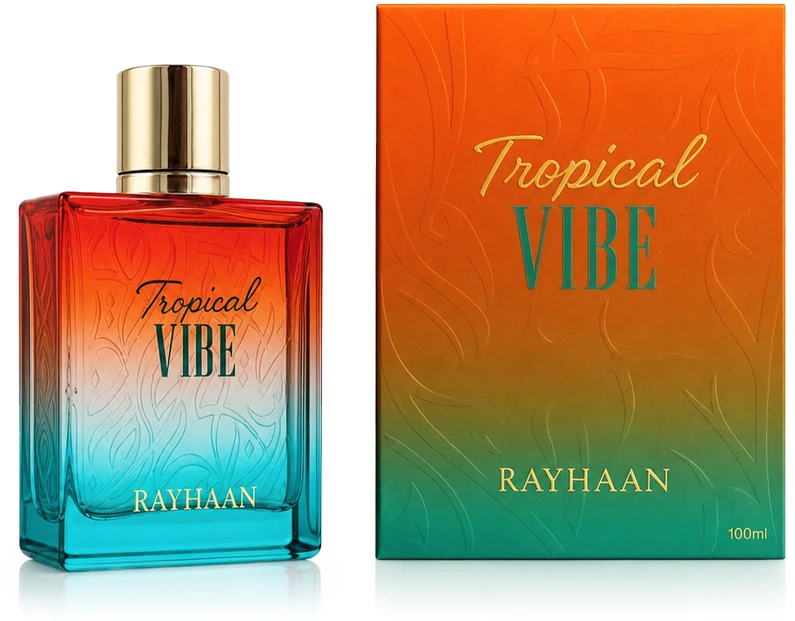 Rayhaan Tropical Vibe EDP parfumuotas vanduo unisex, 100 ml