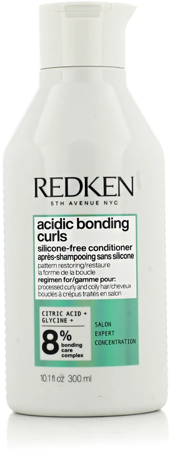 Redken Acidic Bonding Skirtas garbanotiems plaukams kondicionierius be silikono, 300 ml