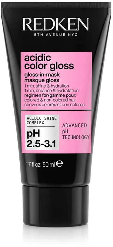 Redken Acidic Color Gloss Mascarilla Potencia El Brillo De Tu Color, 50 ml