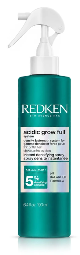 Redken Acidic Grow Full System purškiklis, momentinis tankinimas, 100 ml