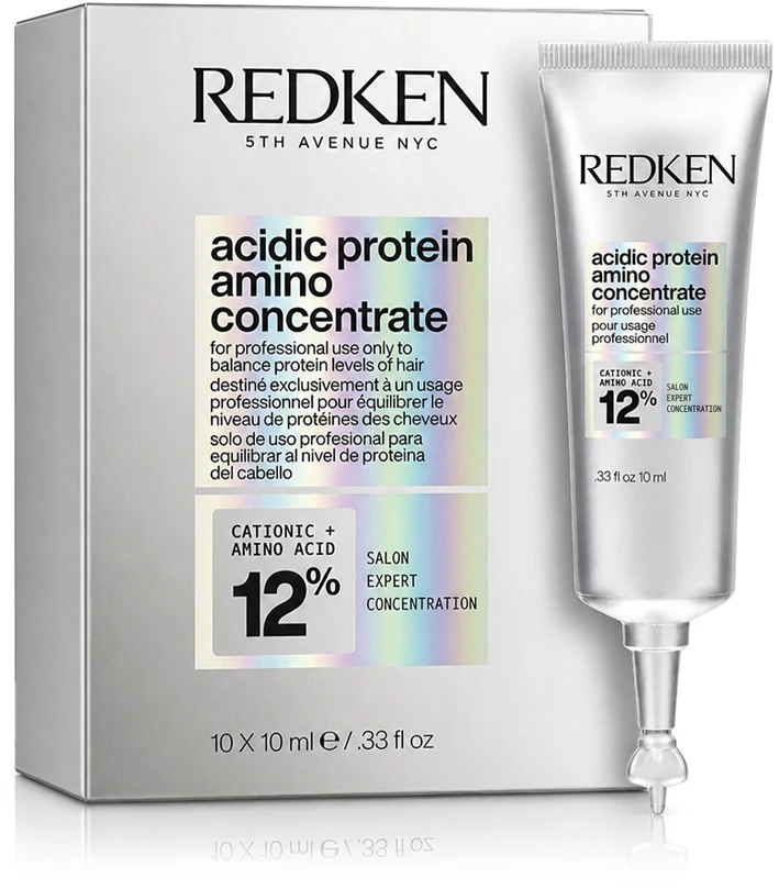 Redken rūgštinis baltymų amino koncentratas 10 x, 10 ml