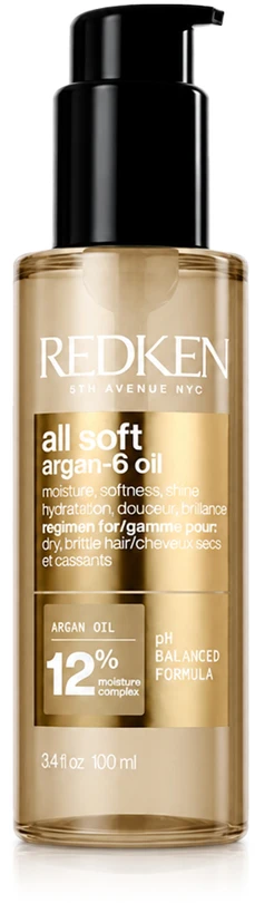 Redken All Soft Aceite Argán-6, 100 ml