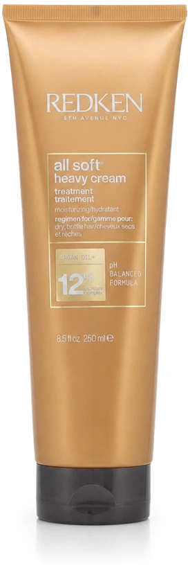 Redken All Soft Heavy Mask Drėkinamoji plaukų kaukė, 250 ml