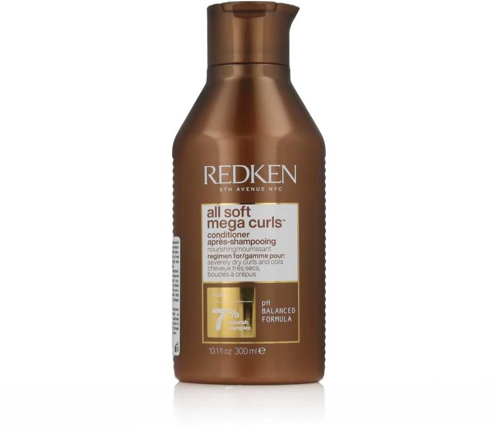 Redken All Soft Mega Garbanotiems plaukams kondicionierius plaukams 300ml