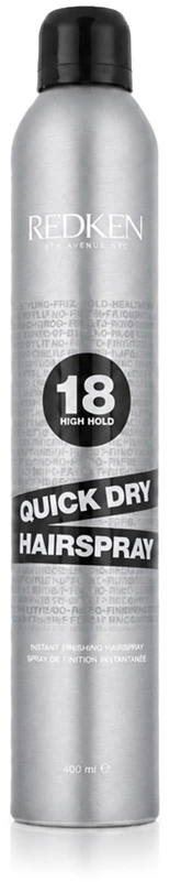 Redken Stiprios fiksacijos plaukų lakas Quick Dry (Instant Finish ing plaukų purškiklis) 400 ml