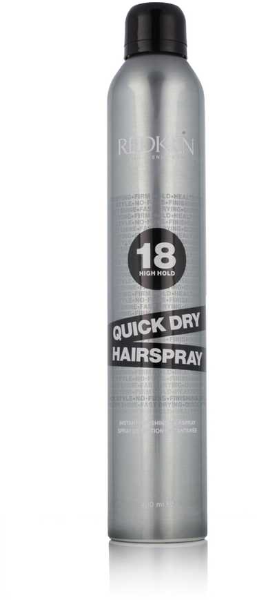 Redken Stiprios fiksacijos plaukų lakas Quick Dry (Instant Finish ing plaukų purškiklis) 400 ml