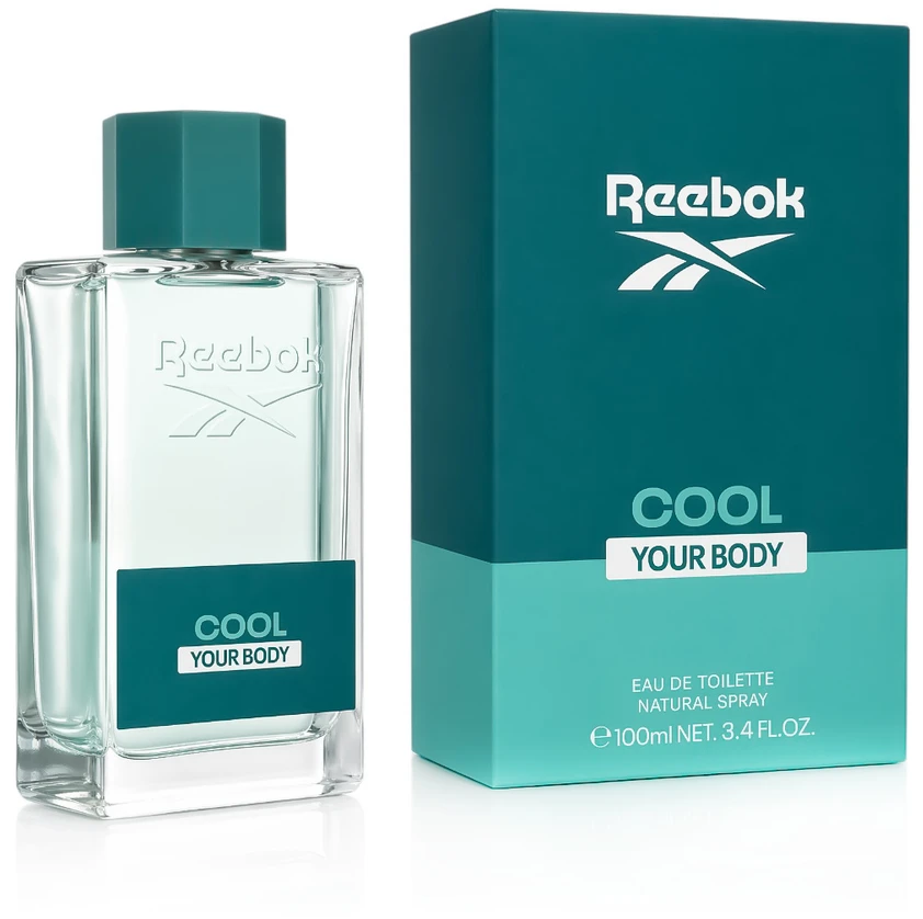 Reebok Cool Your Body EDT tualetinis vanduo vyrams, 100 ml