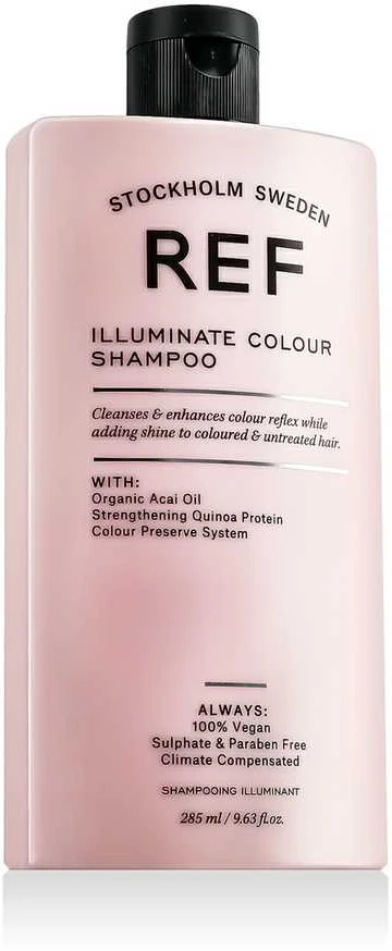 REF Illuminate Colour Šampūnas šampūnas dažytiems ir natūraliems plaukams, 285 ml