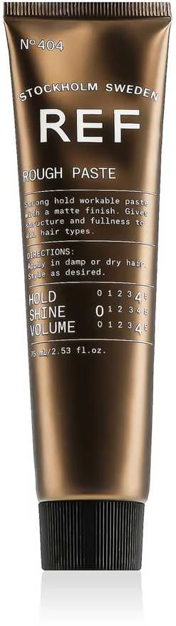 Ref Stockholm, Styling - Finish No.404, Vegan, Hair Styling Paste, Rough Texture, Strong Hold, For Hair, 75 ml