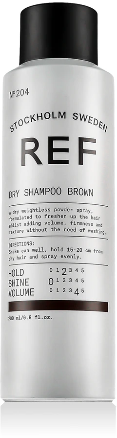 REF Texture & Form No.204 Brown Vegan Hair Desas šampūnas Gaivinantis, 200 ml