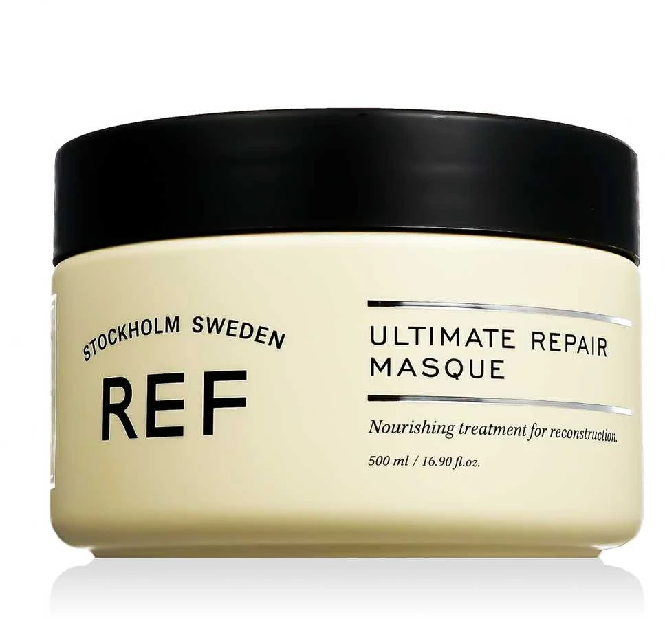 „Ref Stockholm“, „Ultimate Repair“, veganiška, plaukų priežiūros kreminė kaukė, skirta plaukams prižiūrėti, 500 ml