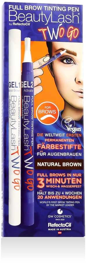 RefectoCil BeautyLash Two Go antakių spalva