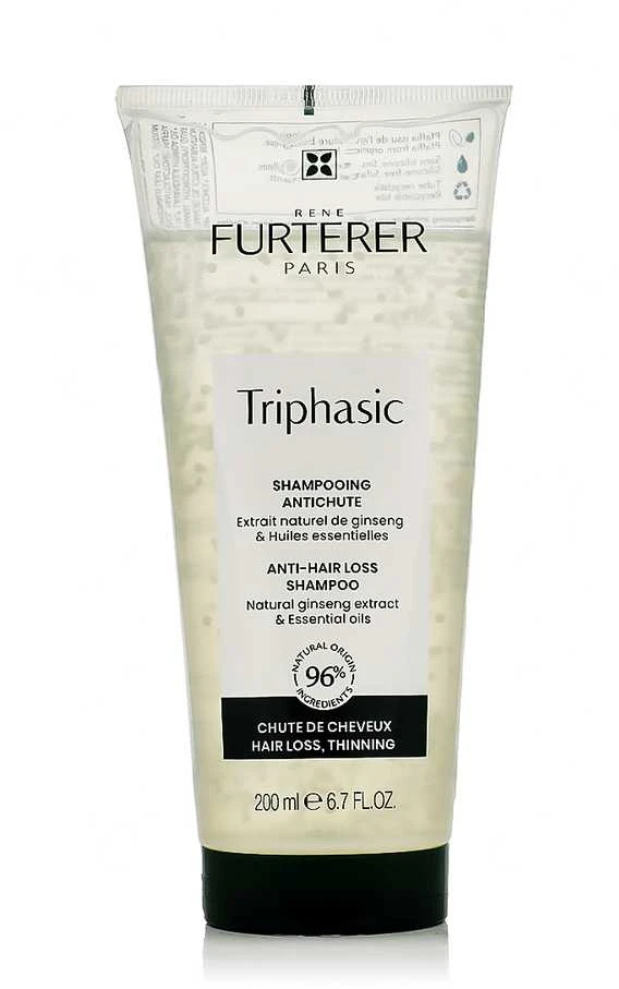 Rene Furterer Triphasic Anti-Hair Loss Stimulating Šampūnas šampūnas nuo plaukų slinkimo, 200 ml