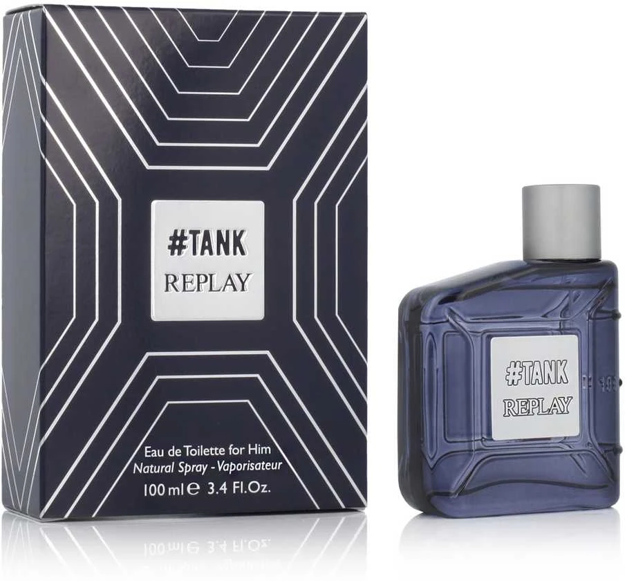 Replay #Tank EDT tualetinis vanduo vyrams, 100 ml